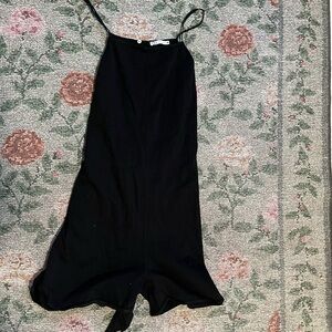 Zara Black Romper Tie Back 🖤 S